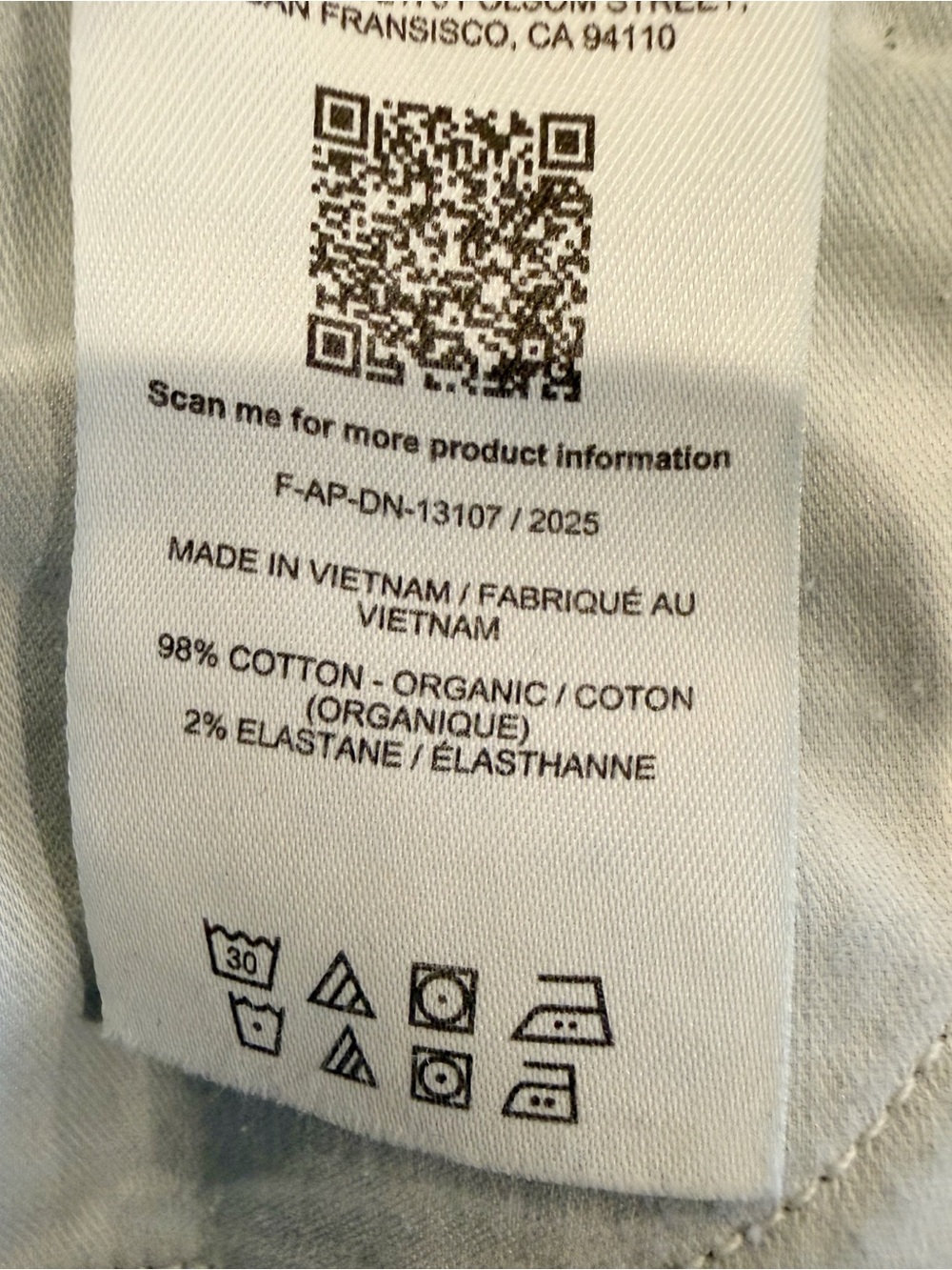 EVERLANE The Way-High Jean Straight Leg 27” inseam Medium Wash size 29 - Picture 6 of 8